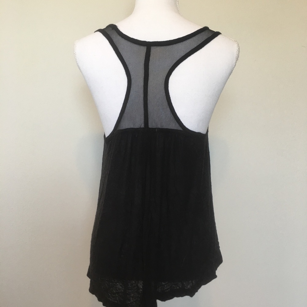 Forever 21 Black Razorback Tank Top - Picture 5 of 7